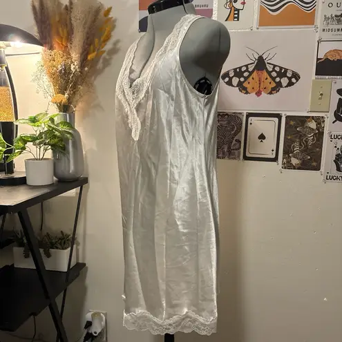 Thalia Sodi Vintage White lace slip dress
