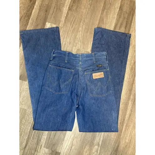 Wrangler Vintage 70s  945 Mens Boot Jeans 25x31.5 Regular Fit Heavyweight USA