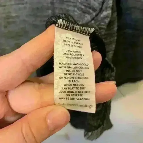 Soft Surroundings long sleeve sz 1X plus size athleisure comfy casual neutral