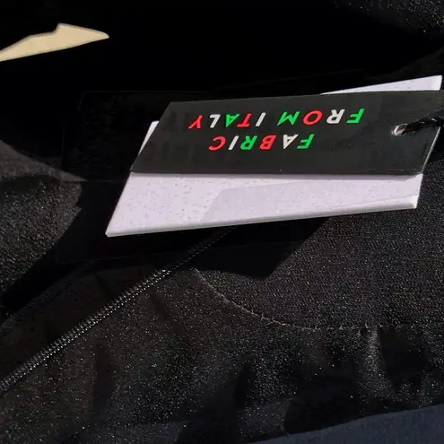 Milly Mandy Black Bell Sleeve Dress size 6