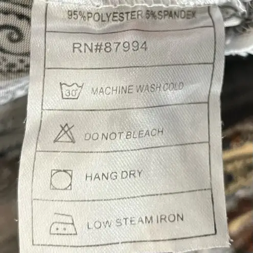 ETC. Jumpsuit Flared Leg Sleeves V