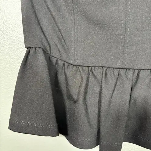 Club Monaco Women's Black Strapless Corset Bustier - Size XS - Sexy Romantic Top