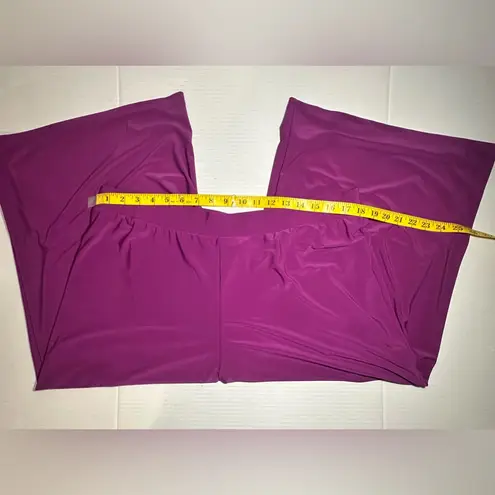 ANTTHONY Original Dress Pant Women's 1X Business Ultimate Azalea Bloom USA New Purple