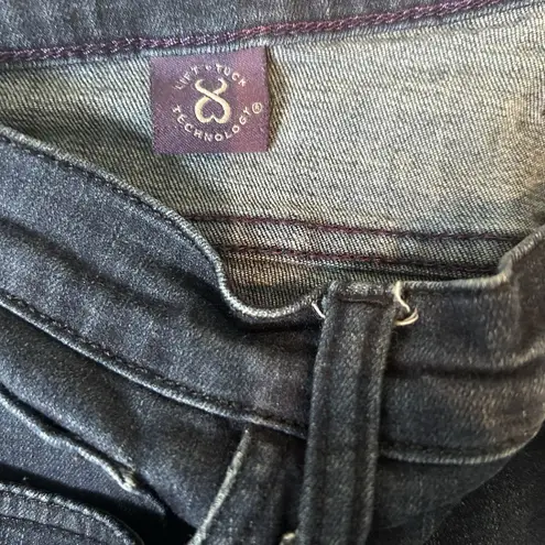 NYDJ Skinny Jeans Womens 10 Lift Tuck Technology Blue Medium Wash Stretch