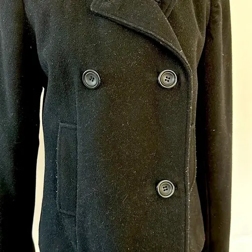 Harvé Benard Harve Benard Black Pea Coat Sz10