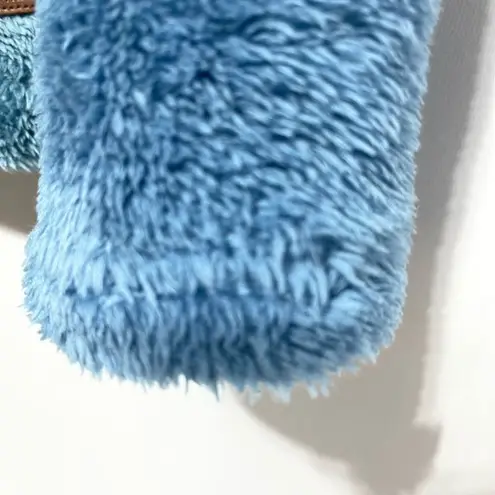 Free Country Blue Warm Cozy Fleece Zip Jacket