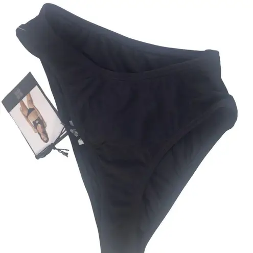 NEW Insight 51 bondage hipster brief Bikini Bottom Swim Size 4 skimpy Black