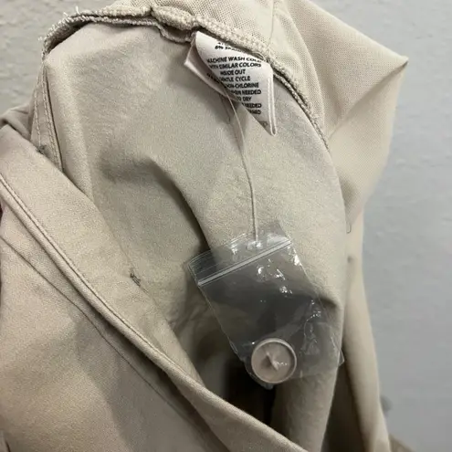 Soft Surroundings Beige Stretch Pull On Bermuda Shorts Size 2X Khakhi Stretch