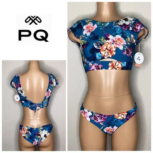 PilyQ New. PQ floral bikini. Retails $160