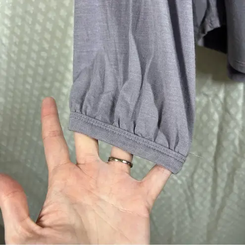 Barefoot Dreams Purple Long Sleeve Top