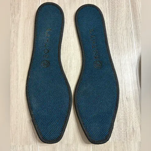 Rothy's The Square Retired Color Pacific Blue Loafers