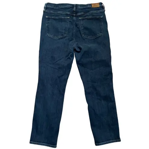 J.Crew Women's 10" Vintage Slim Straight Jeans Size 32 Dark Wash Cropped 25 Blue