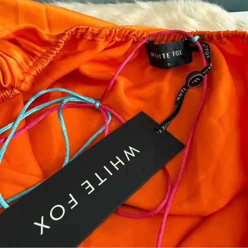 White Fox Boutique  Coming in Hot Orange Mini Dress