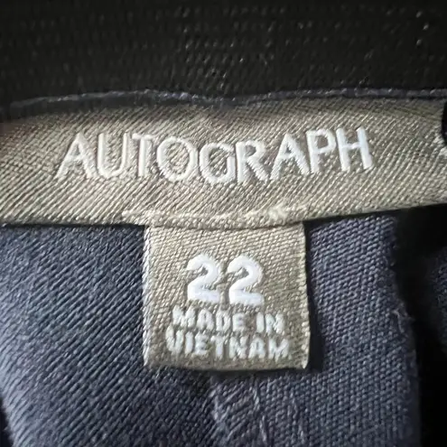 Autograph Womens Dress Trouser Pants 22 Event Career Office Business Workwear Blue Size undefined