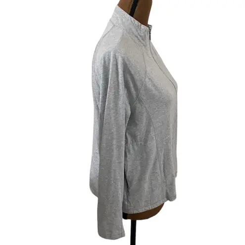 Woolrich 3XDRY cotton Mockneck double zipper cardigan size S