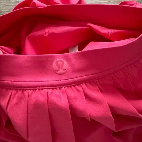 Lululemon  High Rise Pleated Tennis Skirt Glaze Pink Size 2 NWT