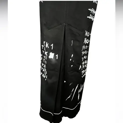 H&M Basquiat x Ev Bravado & Téla D'Amore LONG DENIM CORSET