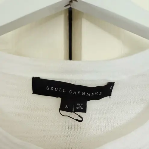 Skull Cashmere Cotton Graphic Print Top Bandana Print Tank Top Cotton Size Small