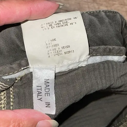 Mason's Women’s Rites Stretch Flat Front Cargo Straight Pencil Skirt Dark Green Size undefined