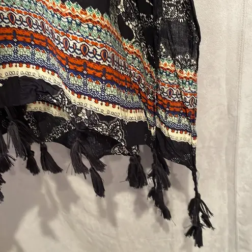 LULLA Collection Bohemian Wrap Dark Blue multi color Size M