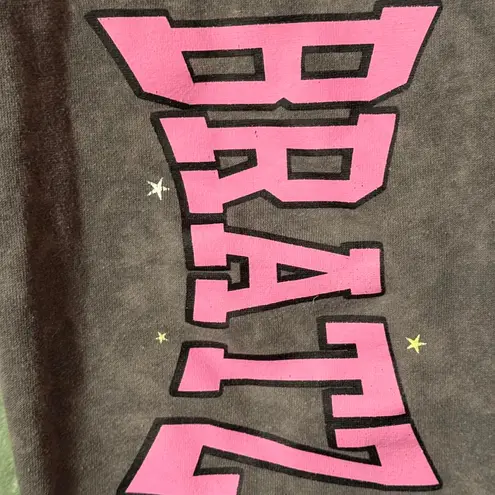 Grey Bratz “Class of 2001” Jogger Sweatpants (Size XL) Gray