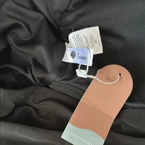 Black Slimming Ruched One