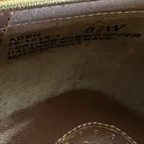 Bellini Aden Red and Gold Satin/Leather Women’s Loafer Size 8.5 Wide #772