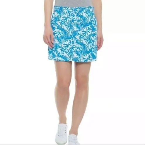 Tori Richard Jungle Patricia Skirt Blue & White Women’s Size 10 New with tags!