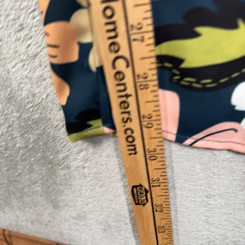 Chelsea28 Jumpsuit Floral Wide Leg Belted Casual Summer Outfit Size Medium