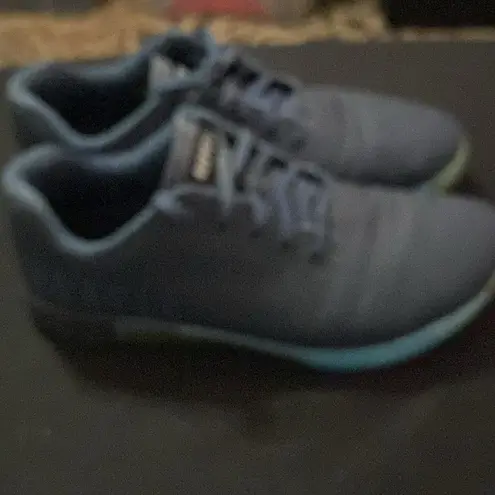 Nobull WO SIZE 11 MENS SIZE 9.5 UNISEX Blue Athletic Shoes.NAVY LIGHT BLUE EUC