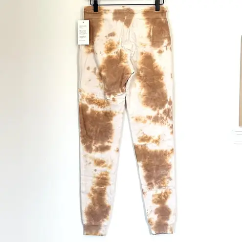 Mate the Label NWT  Brown/Tan Tie Dye Organic Terry Classic Jogger - XS