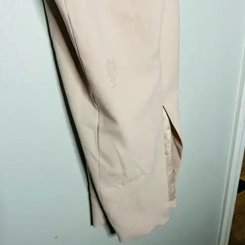 Jay Godfrey Women's Pink Blush Thompson Strapless Midi Dress Size 0