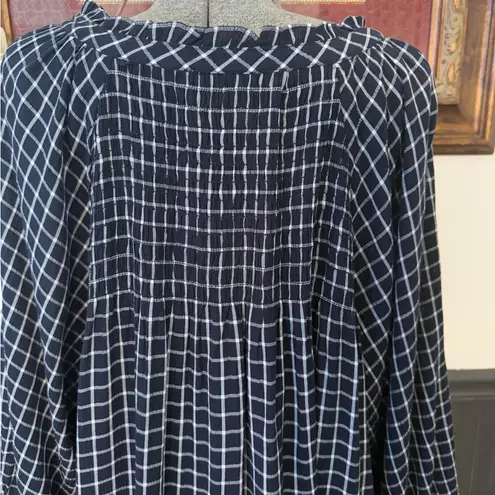 Maeve Anthropologie Sara Button Front Smocked Shirt Dress ~ Size XL ๐งก๐ - Image 6