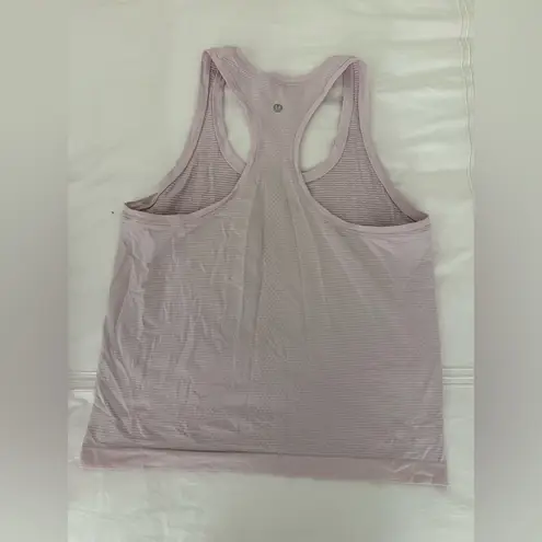 Lululemon  light pink swiftly tech razor back tank - Image 3