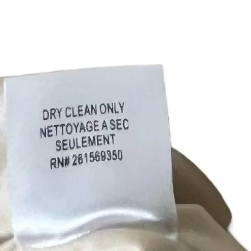 Marchesa Notte Cosenza One Shoulder Chiffon Gown Dress Women’s Size 10 Flawed