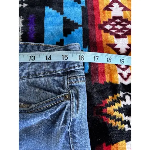 Mossimo Fit 3 Med Wash Denim Jeans Low Rise Bootcut Size 8R Zip Pockets Blue