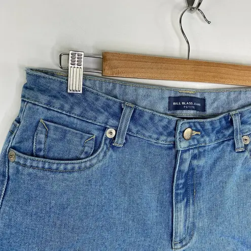 Bill Blass Light Wash Blue Denim 100% Cotton Shorts Women's Size 10 Petite 10P
