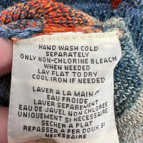 Denim & Supply Ralph Lauren Sweater Aztec Southwest Knit Boho Womens XS Blue