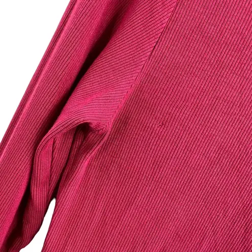 LA Made Ysabel Angled Top Dark Pink Medium