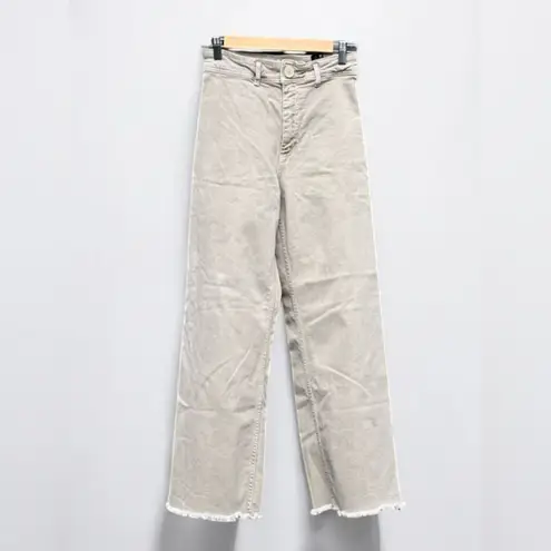 ZARA  The Marine Straight high-rise wide-leg jeans