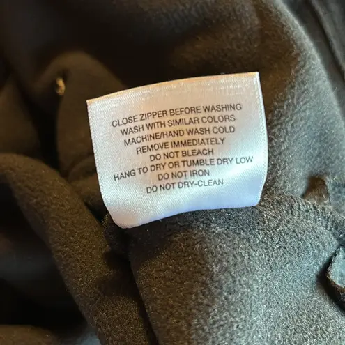 Mondetta Women's Fleece Black Jacket, Size Small