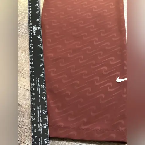 Nike  Dri-fit Icon Clash tan/brown 7/8 length training athletic running leggings