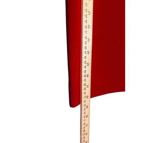 Pendleton 100% Wool Skirt Vintage A-Line Midi Pockets Career Office Red Size 10