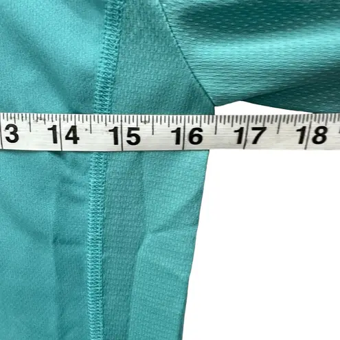 Huk Icon 1/4 Zip Pullover Shirt S Aqua Blue UPF Long Sleeve Performance Gorpcore