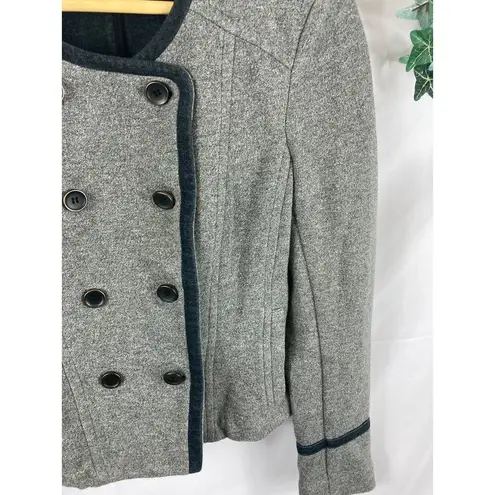 Loft Ann Taylor’s  Gray Double Breasted Blazer