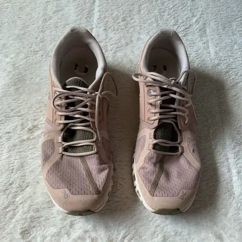 on cloud  Running Shoes Pink Women's Swiss Engineering Cloud Tech Sneakers