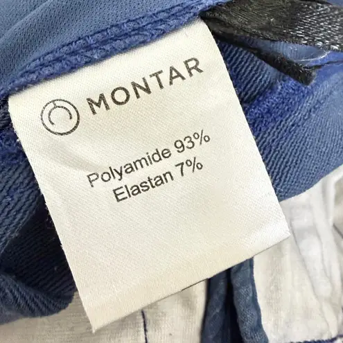 Montrar Full Seat Breaches Womens Size 40 Navy Riding Equestrian Fullgrip Blue