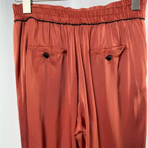 Forte Forte Resort Pants in Rust Size Small Orange
