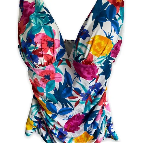 Bleu Rod Beattie New!  Floral Tankini Top