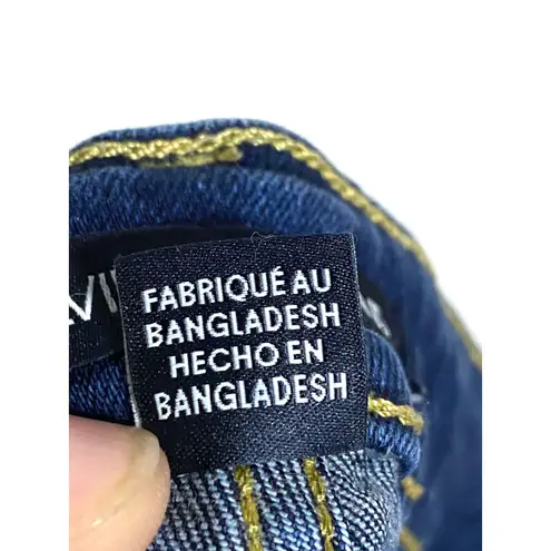 Calvin Klein Jeans Denim Shorts Womens 4 Cut Off Frayed Raw Hem Summer Beachy Blue